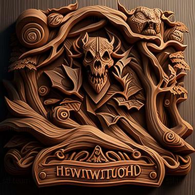 3D модель Гра Hearthstone The Witchwood (STL)